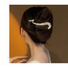 Luxury Rhinestone Banana Clip Exquisite Ponytail Holder Hair Accessories Sweet Twist Hairpins