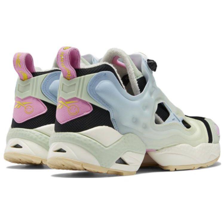 Smiley X Reebok InstaPump Fury 95 50th Anniversary Unisex Sneakers Multi-Color Pantone Core-Black GX2253