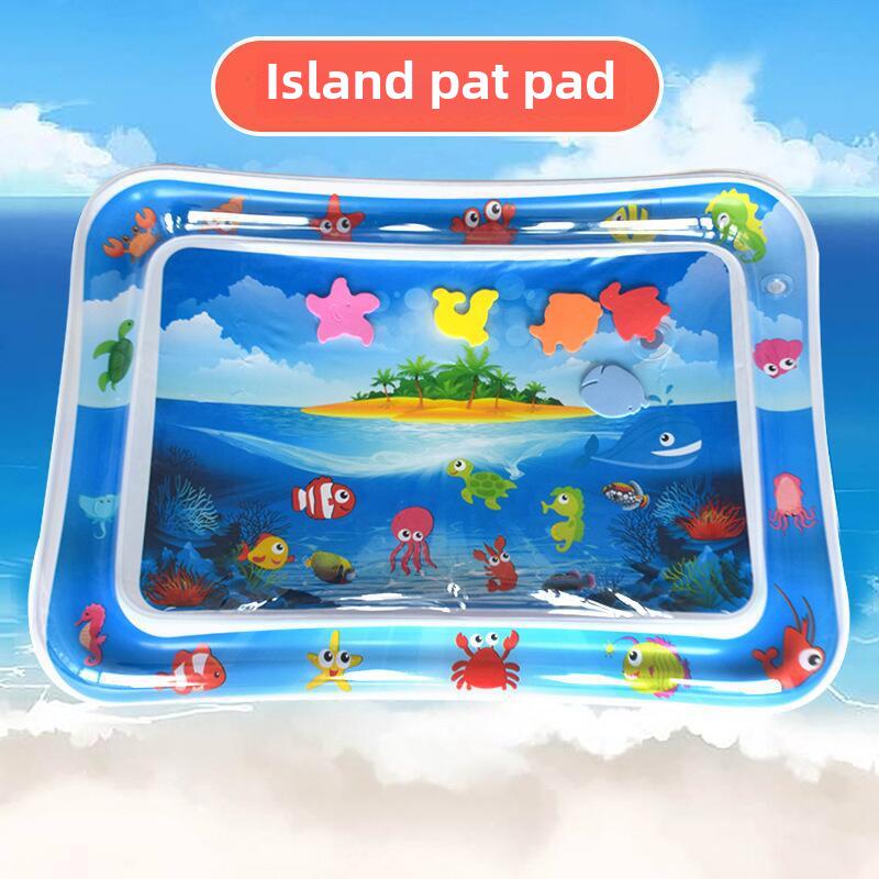 Inflatable Baby Water Play Mat - Summer PVC Pad for Infants