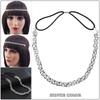 Shiny Dance Hairband Weaving Hair Ornaments Elegant Hair Head Chains  for Women