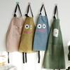 Parent-child anti-splashing apron children's smock coffee hotel work clothes fresh