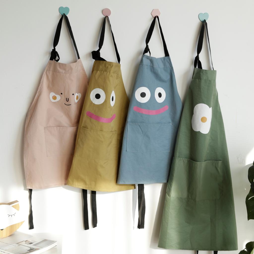 Parent-child anti-splashing apron children's smock coffee hotel work clothes fresh