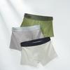 Мужское нижнее белье Мужское большого размера Плоский угол Антибактериальные Четырехугольные трусы Прохладные и эластичные Боксеры-брифы