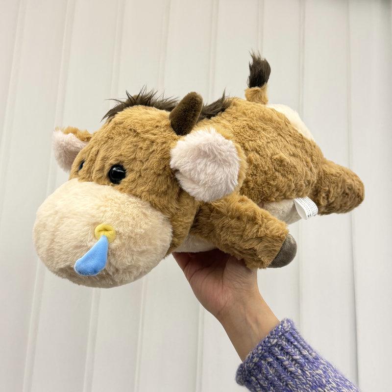 Cute & Fun Cow and Horse Plush Doll - Perfect Calf Toy, Gift, & Cushion!