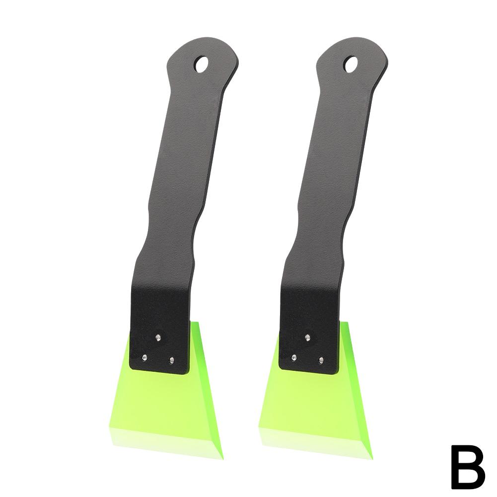 Высококачественный мягкий резиновый скребок с металлической ручкой для обертывания автомобиля, быстрая очистка, лопата для уборки снега, инструменты G4A7