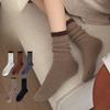 Women's Winter New All In One Velvet and Thick Warm Matching Color Tube Socks