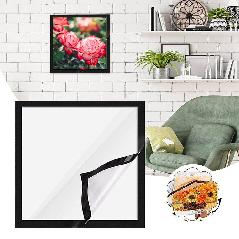 Рамка для рисования 12*12 дюймов, черный ПВХ, стильный и практичный