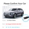 Для Hongqi E-HS9 ~ 2023, набор передних и задних щеток стеклоочистителя, щетки для очистки лобового стекла, шайбы автомобиля