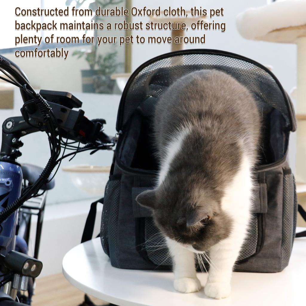 Велосипедная корзина для собак, ткань Оксфорд, переноска для домашних животных, рюкзак для маленьких средних кошек и собак