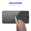 ENKAY HAT PRINCE For iPhone 16 Pro Max Tempered Glass Film Anti-Spy Privacy Protection Screen Protector