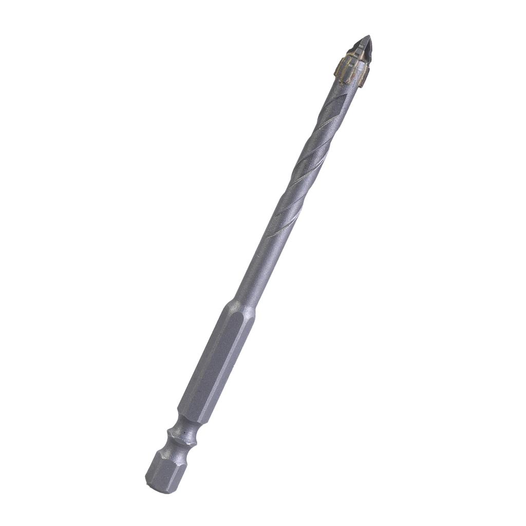 Professional Four Flute Sawtooth Eccentric Twist Drill Bit for Fast Drilling Hole On Tile Marble and Concrete Surfaces