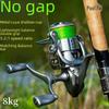 Chiren Metal Shallow Line Cup Fishing Reel for Micro-Lure Spinning and Golf Fishing