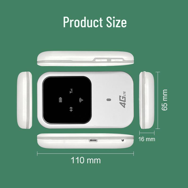 Портативный 4G WiFi-роутер M80 - Мобильная точка доступа и MIFI-устройство со слотом для SIM-карты