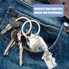 Stainless Steel Lovers Keyring Our First Home House Keyring Fashion Couple Keychain  Lovely Gift