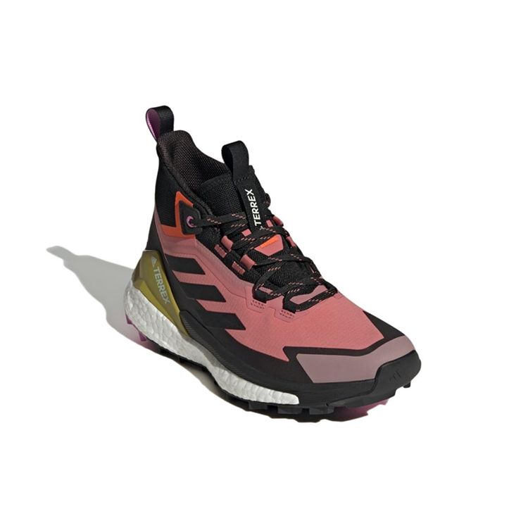 Adidas Terrex Free Hiker 2 GORE-TEX Wonder Red Black Женские кроссовки Core-Black Pulse-Lilac GZ3311