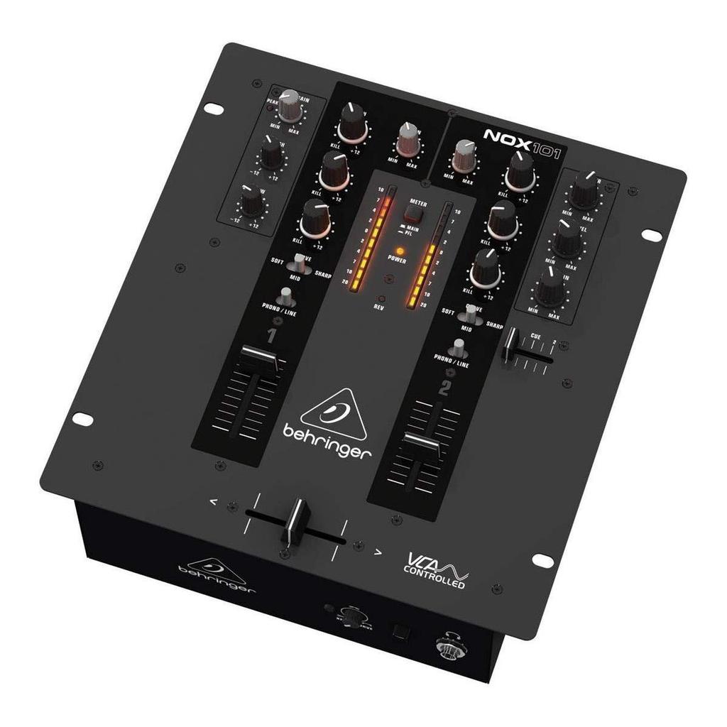 Behringer Профессиональный микшер NOX101 2-канальный DJ-микшер