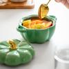 Керамическая миска с крышкой, тыквенная чаша, миска для салата из паровых яиц, миска для тушеного мяса, миска для детского супа, миска для риса, бытовая кухня