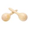 2Pcs Sand Hammer Early Education Instrument Wooden Toddler Percussion Musical Toy Set Kit