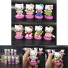 Набор мини-фигурок Hello Kitty из восьми штук, милые мультяшные миниатюры Kt, топперы для торта, подарок
