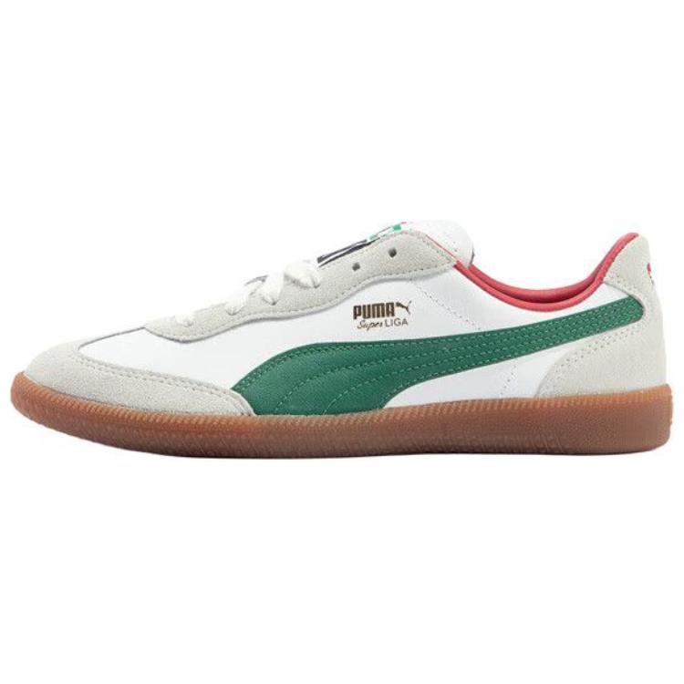 Puma Super Liga OG Retro White Vine Gum Unisex Sneakers 356999-22