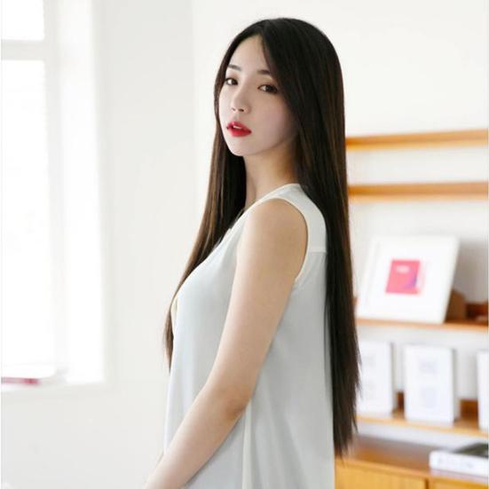 Женский парик с длинными волосами из искусственного материала