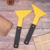 Скребок размер 36*15 см пластиковый желтый длинная ручка автомобильный скребок для виниловой пленки скребок для тонировки стекол автомобиля инструмент автомобильные аксессуары