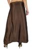 Readymade Stitched Brown Petticoat Bollywood Satin Silk Inskirt Lining For