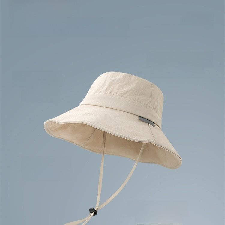 Outdoor Sun Protection Hat For Men Women With Wide Brim Breathable Ice Silk Summer Cap