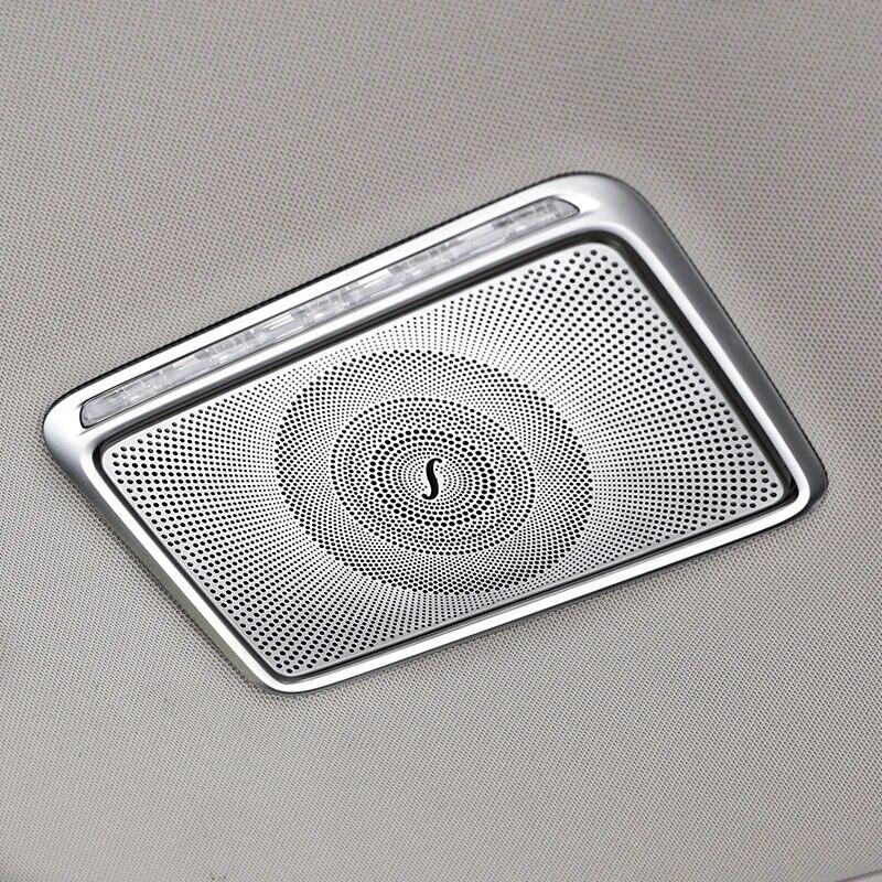 For Mercedes Benz S Class S320 S350 W222 2014 - For Stainless Car Door Inner Speaker Audio Horn Cover Trim Accessories