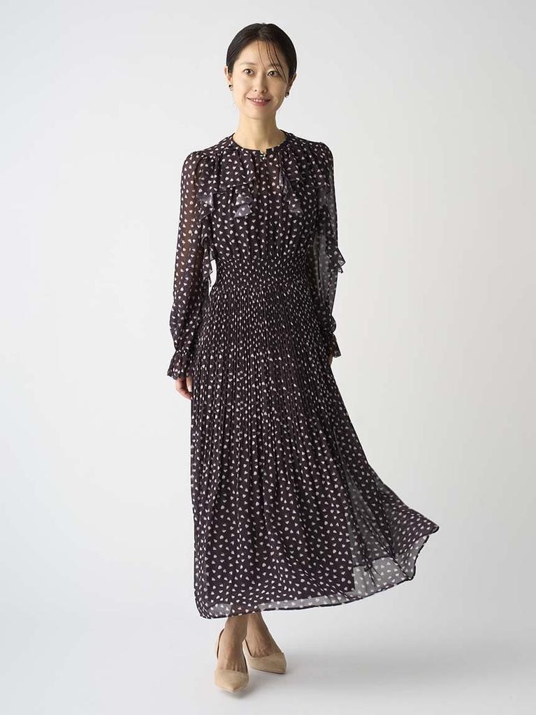 Платье H&M Коллаборация Принт с мотивом сердца CWFO251110BLK36