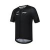 Fila Велосипедная Модная Простая Удобная Повседневная Спортивная Трикотажная Футболка с Коротким Рукавом Мужские топы A11M538503F-BK