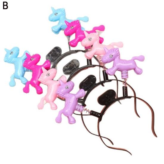 Светодиодный светящийся жезл, светящийся ободок с лошадиной головой, светящаяся палочка-игрушка на батарейках, мягкая мигающая световая палочка для концертов, вечеринок и фотосъемки