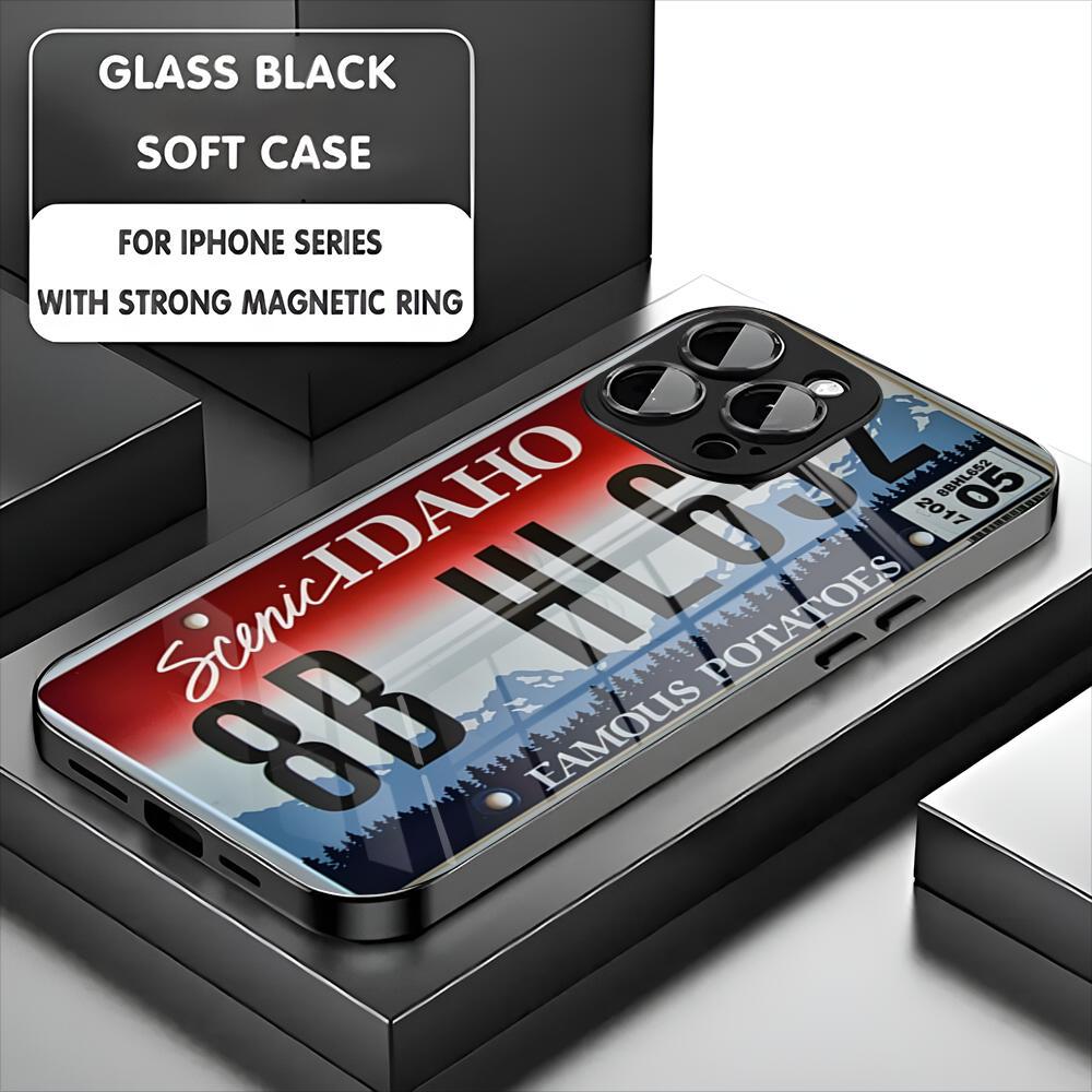 Назад в будущее OUTATIME Чехол для телефона для iPhone 17 16 15 14 13 11 12 Pro Max Mini Plus Магнитный стеклянный чехол для телефона