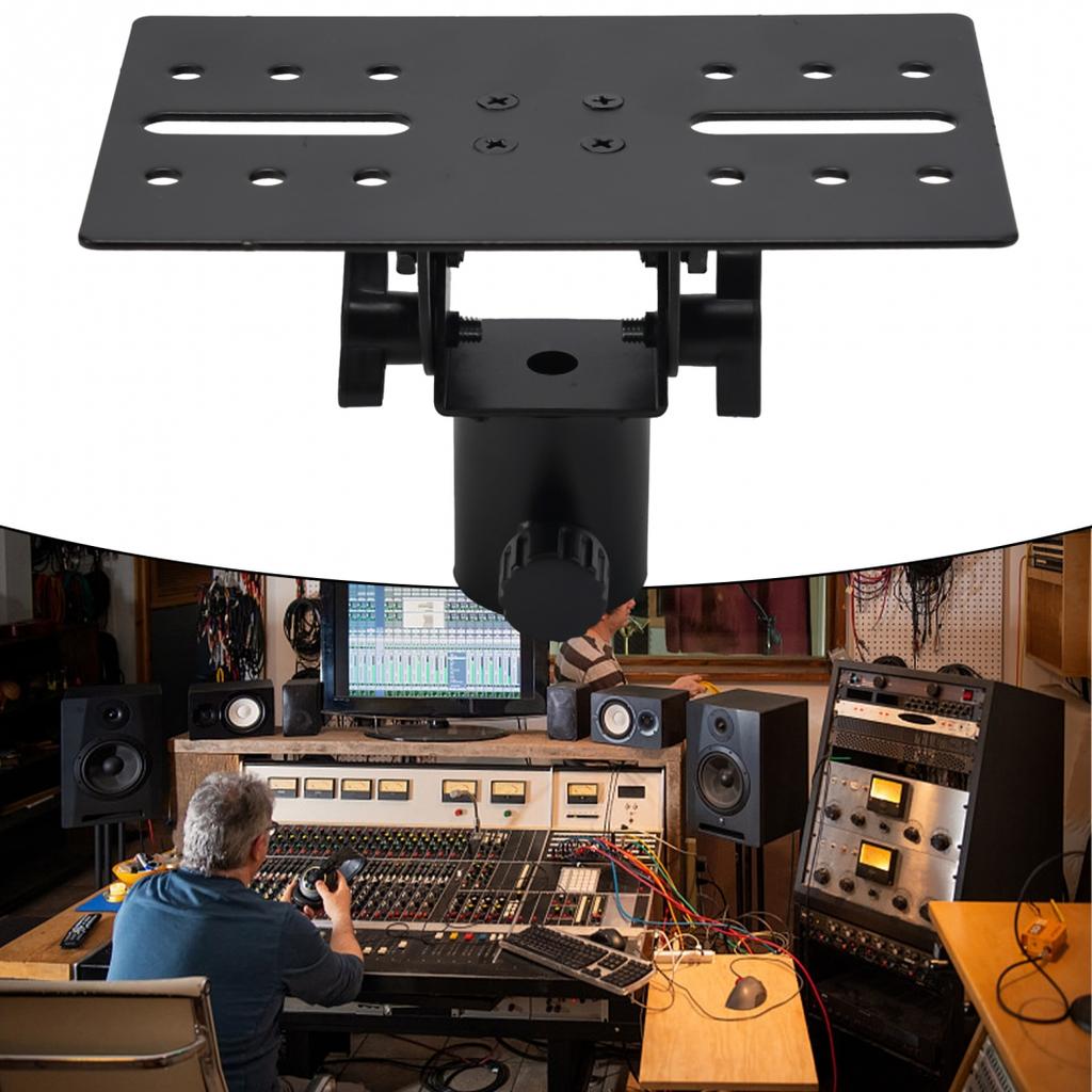 Вращающийся 35-миллиметровый металлический штатив-штатив с верхней крышкой для DJ-колонок