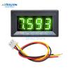 0.36 inch DC 0-100V Mini 3 Wires 4 Bit LED Digital Voltmeter 0.36" DC 0.000V-100.0V Voltage Meter Voltage Tester 12V 24V