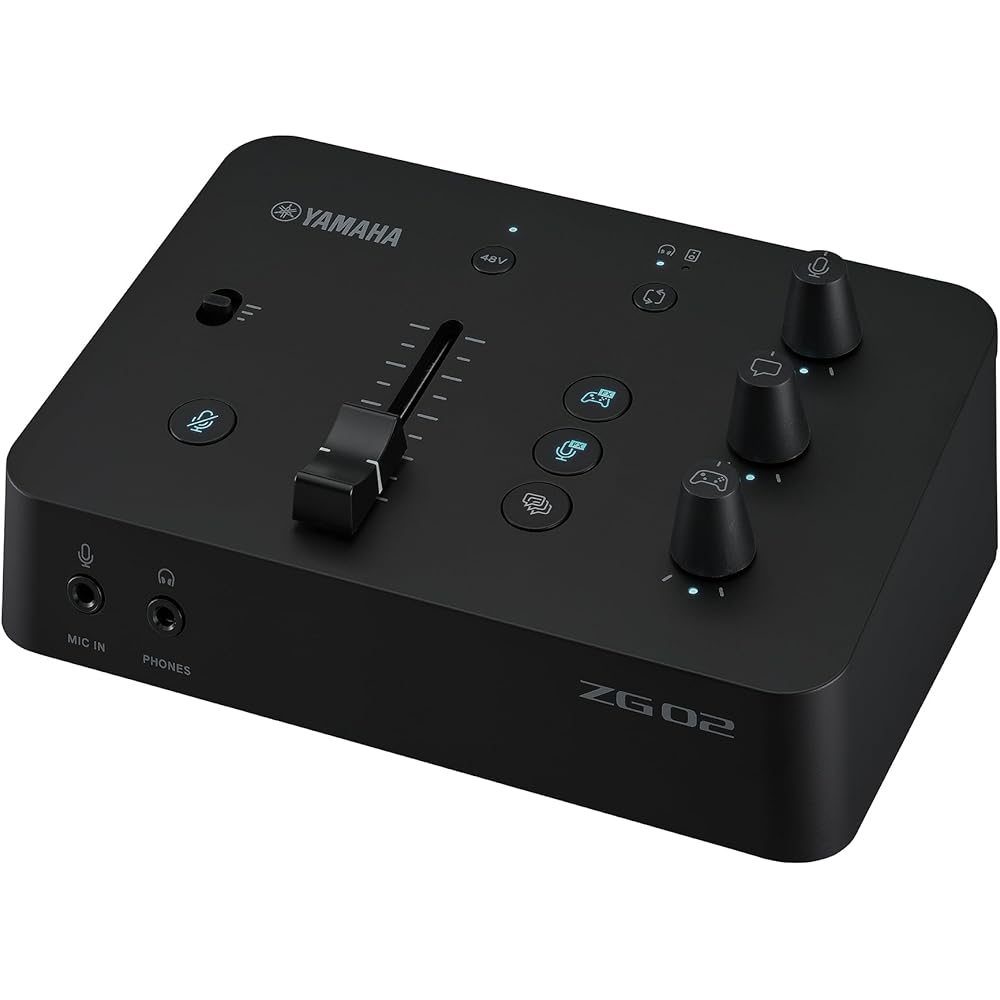 Игровой микшер Yamaha ZG02 Устройство для голосового чата и потоковой передачи игр