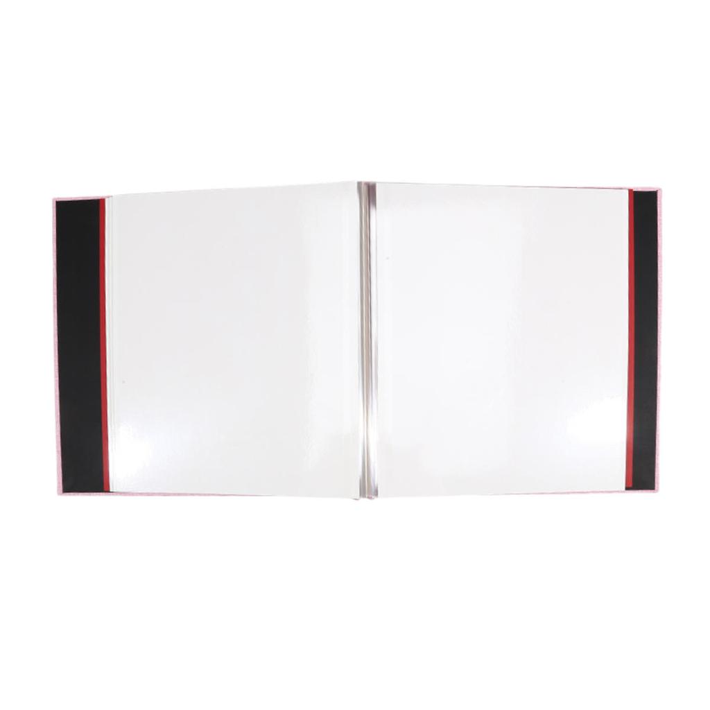 Однотонный большой фотоальбом самоклеящийся ламинирующий DIY фотоальбом для семейного юбилея свадьбы для хранения фотографий