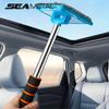 1pc Car Windshield Cleaning Brush with Long Handle Wiping Tool for Cleaning and Protecting Windshield