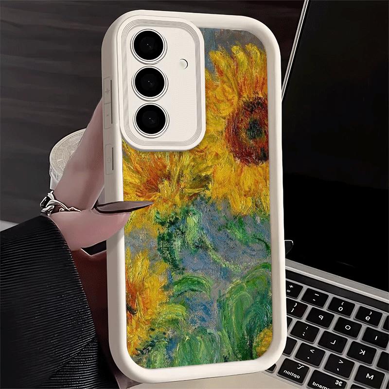 Чехол для телефона для Samsung Galaxy A17 A16 A15 A14 A13 Ван Гог Масляная живопись Эстетика A56 A36 A26 A55 A35 A25 A54 A34 A24 A53 A33 A