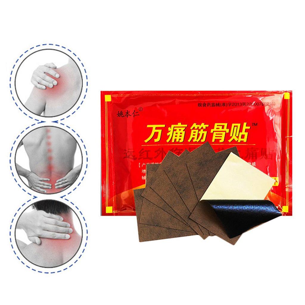 8pcs Pain Relief Patch Plaster Treat Cervical Back Pain Joint Pain Joints