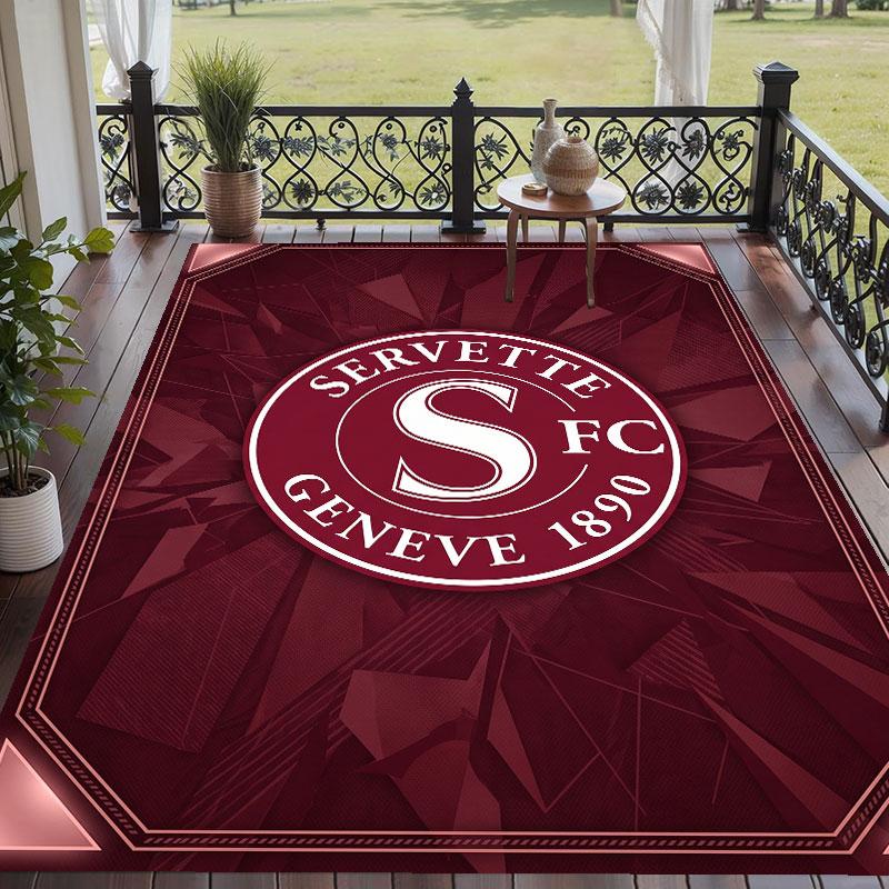 Soft Floor Carpet Servette FC Pattern Area Rug Decorative Mat For Home Room Decoration