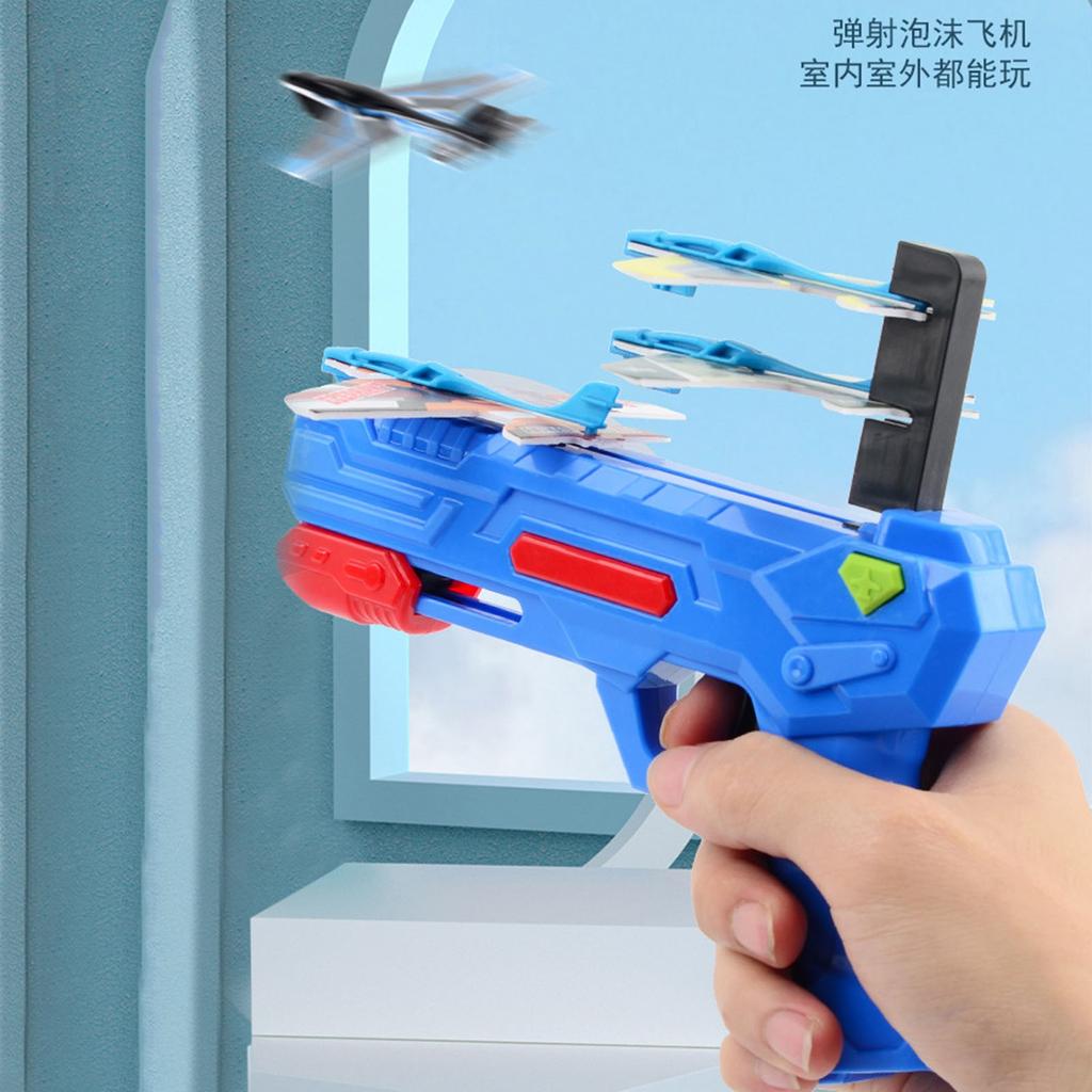 Игрушечный самолет катапульта пузырь самолет стрельба игра уличная игрушка подарок на день рождения
