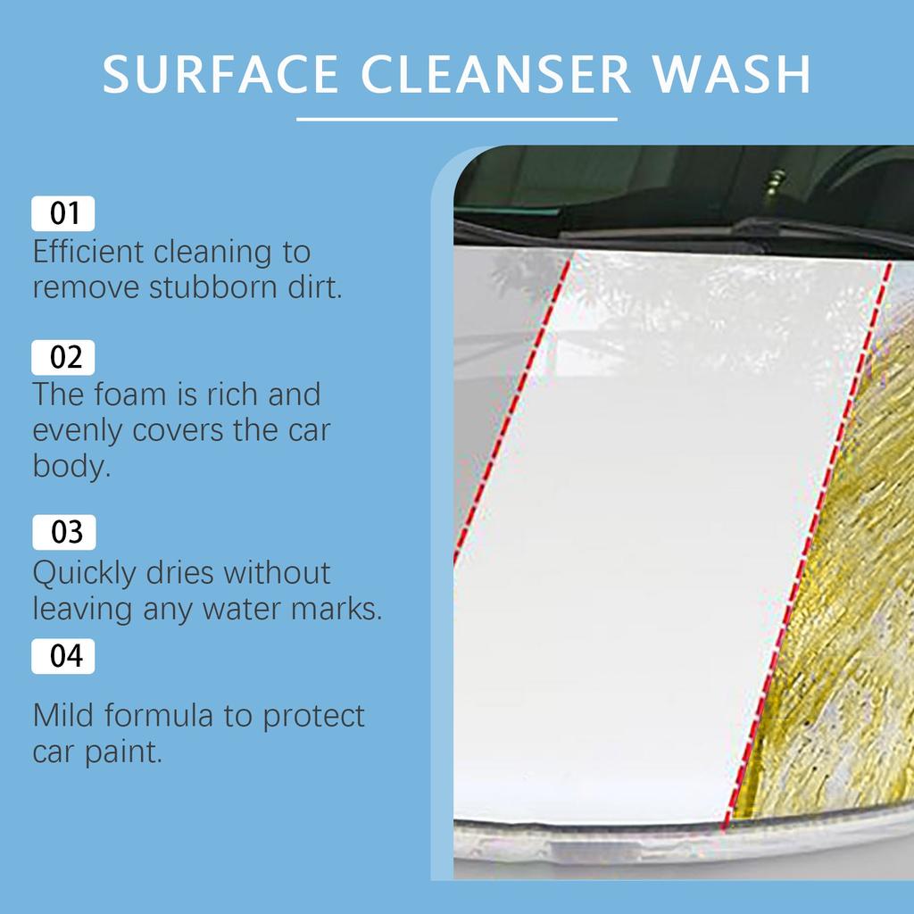 Clean Car Wash Liquid Mild Does Not Damage The Car Paint Car Truck SUV RV Protective Cleaning Liquid 100ml