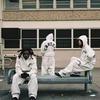 Heavyweight Cotton Hooded Sweatshirt Set Streetwear Oversized Hip Hop Tracksuit Men Fall