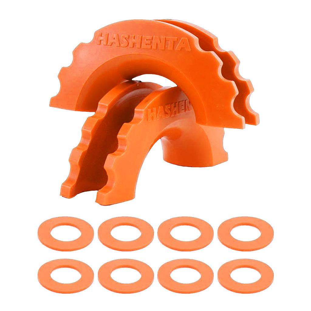 D-ring Shackle Isolator with Washers for 3/4 Inch Towing Shackles To Protect Your Bow Shackle Hackles Bumper Accessories