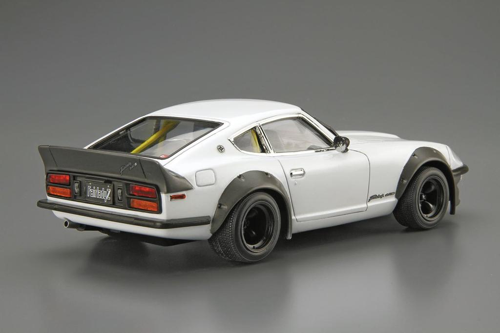 Aoshima Bunka Kyozai Серия Модель автомобиля S30 Fairlady Z Aero Custom Пластиковая модель 1/24 №128 Вер.2 '75 (Машина)