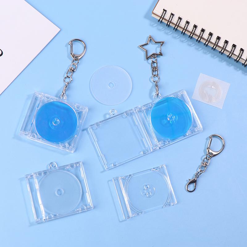 1 комплект мини NFC функциональный чехол для компакт-диска брелок периферийный памятный альбом держатель для ключей для рюкзака своими руками кулон