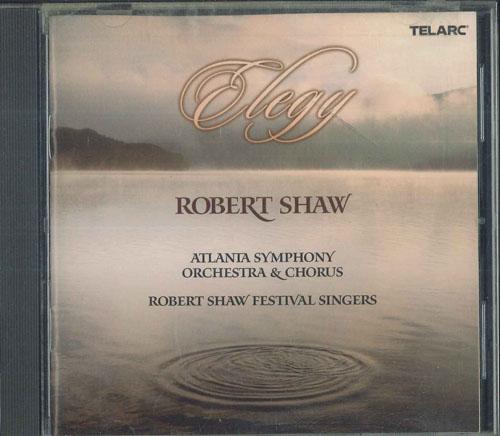 CD РОБЕРТ ШОУ АТЛАНТА СИМФОНИЧЕСКИЙ ОРКЕСТР Элегия CD80602 Telarc 2002 США Классика Б/У