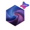 3D Printed Fractal Fidget Hexagon 7Cm Portable Playing Sensory Anti-Stress Toy Desktop Ornament Kid Toy Visual Surprise Toy Game