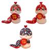 1PC 12/16cm Snake Year Mascot Plush Doll Cartoon Lucky Zodiac Snake Plush Toys Chinese New Year Decoration  New Year Gifts